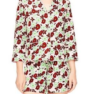 Sandro Floral Shirt and Shorts Set